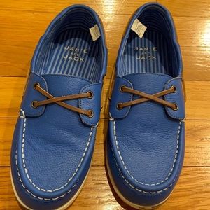 Janie and Jack Boys Blue loafers size 3